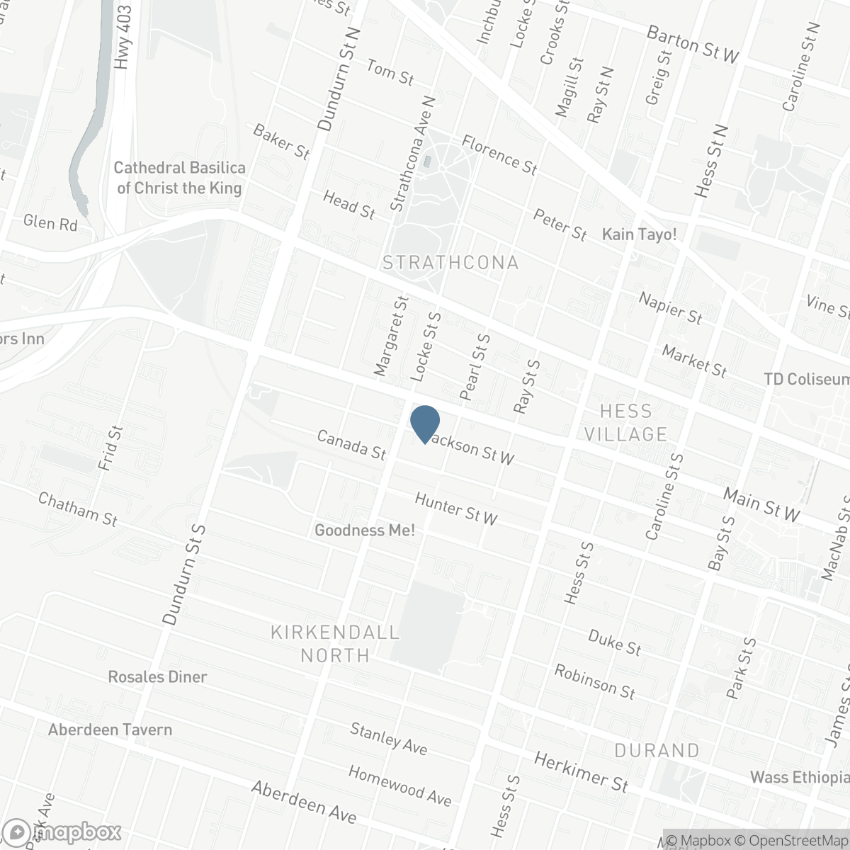336 JACKSON STREET W, Hamilton, Ontario L8P 1M8